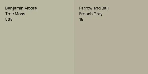 508 Tree Moss vs 18 French Gray