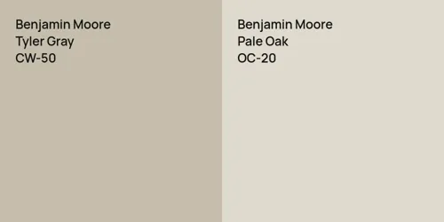 CW-50 Tyler Gray vs OC-20 Pale Oak