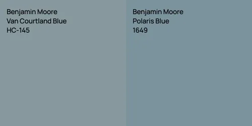 HC-145 Van Courtland Blue vs 1649 Polaris Blue