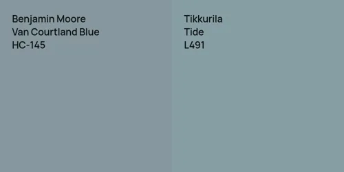 HC-145 Van Courtland Blue vs L491 Tide