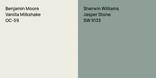 OC-59 Vanilla Milkshake vs SW 9133 Jasper Stone