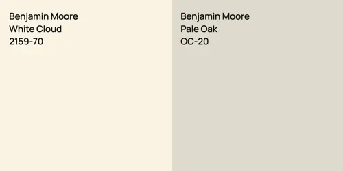 2159-70 White Cloud vs OC-20 Pale Oak