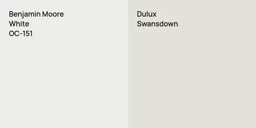 OC-151 White vs null Swansdown