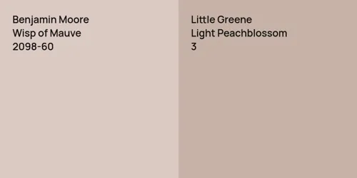 2098-60 Wisp of Mauve vs 3 Light Peachblossom