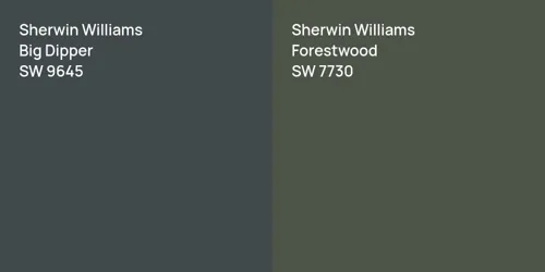 SW 9645 Big Dipper vs SW 7730 Forestwood