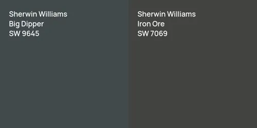 SW 9645 Big Dipper vs SW 7069 Iron Ore