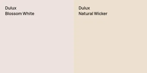 null Blossom White vs null Natural Wicker