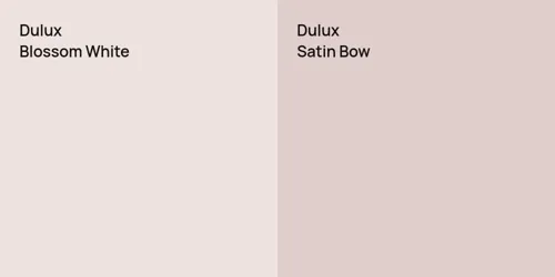 null Blossom White vs null Satin Bow