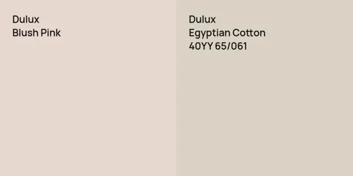 null Blush Pink vs 40YY 65/061 Egyptian Cotton