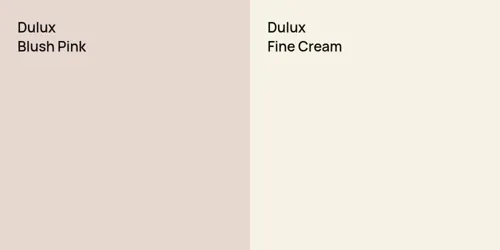 null Blush Pink vs null Fine Cream