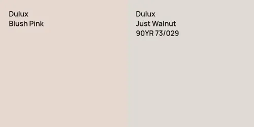 null Blush Pink vs 90YR 73/029 Just Walnut