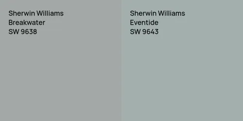 SW 9638 Breakwater vs SW 9643 Eventide