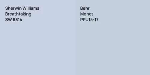 SW 6814 Breathtaking vs PPU15-17 Monet