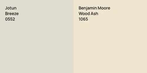 0552 Breeze vs 1065 Wood Ash