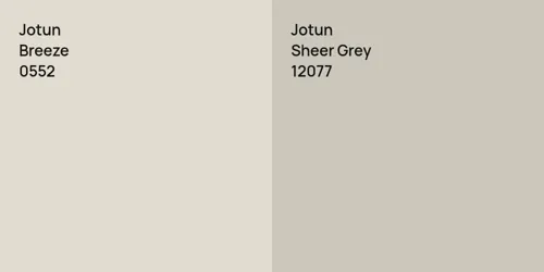 0552 Breeze vs 12077 Sheer Grey