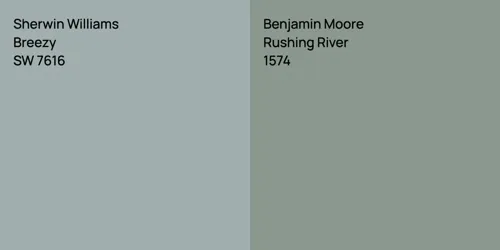 SW 7616 Breezy vs 1574 Rushing River