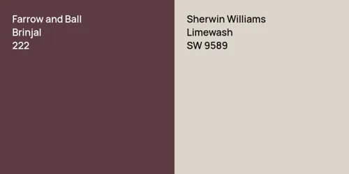 222 Brinjal vs SW 9589 Limewash