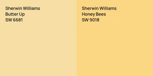 SW 6681 Butter Up vs SW 9018 Honey Bees