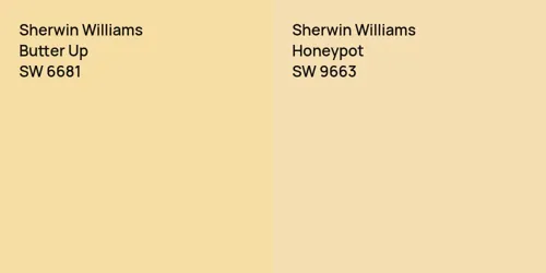 SW 6681 Butter Up vs SW 9663 Honeypot