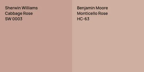 SW 0003 Cabbage Rose vs HC-63 Monticello Rose