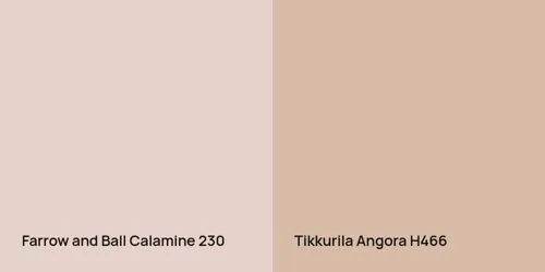 230 Calamine vs H466 Angora