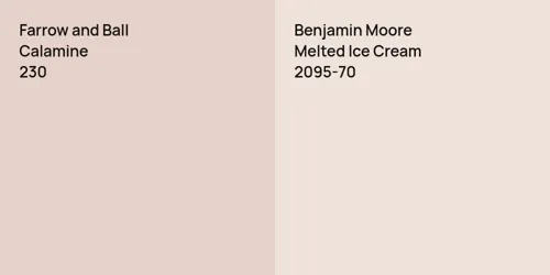 230 Calamine vs 2095-70 Melted Ice Cream