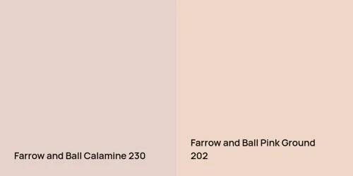 230 Calamine vs 202 Pink Ground