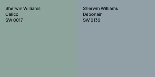 SW 0017 Calico vs SW 9139 Debonair