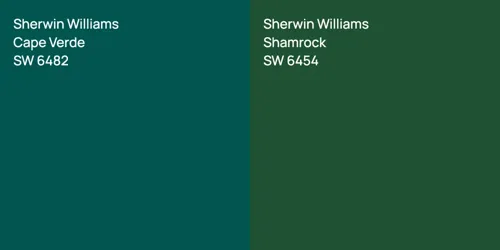 SW 6482 Cape Verde vs SW 6454 Shamrock