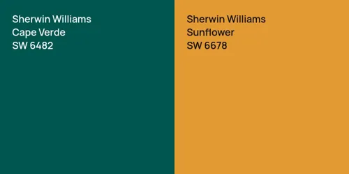 SW 6482 Cape Verde vs SW 6678 Sunflower