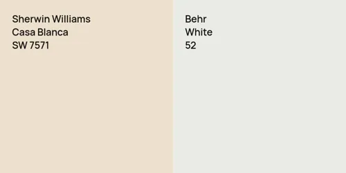 SW 7571 Casa Blanca vs 52 White