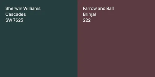 SW 7623 Cascades vs 222 Brinjal