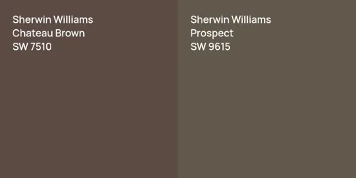 SW 7510 Chateau Brown vs SW 9615 Prospect