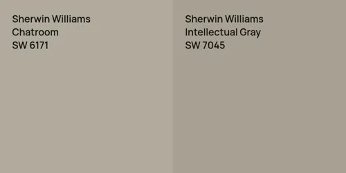 SW 6171 Chatroom vs SW 7045 Intellectual Gray