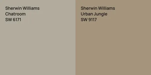 SW 6171 Chatroom vs SW 9117 Urban Jungle