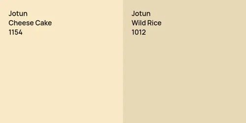 1154 Cheese Cake vs 1012 Wild Rice