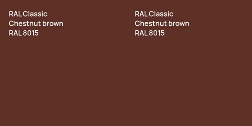 RAL 8015  Chestnut brown vs RAL 8015  Chestnut brown