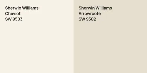 SW 9503 Cheviot vs SW 9502 Arrowroote