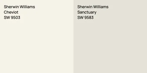 SW 9503 Cheviot vs SW 9583 Sanctuary