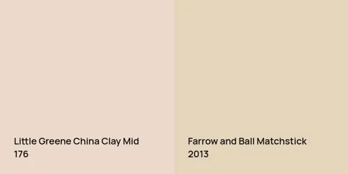 176 China Clay Mid vs 2013 Matchstick