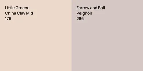 176 China Clay Mid vs 286 Peignoir