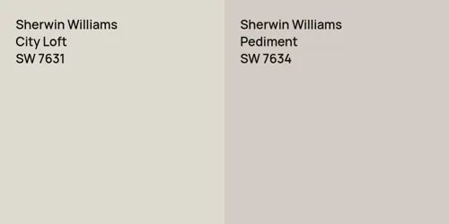 SW 7631 City Loft vs SW 7634 Pediment