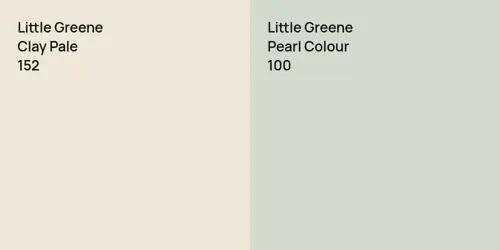 152 Clay Pale vs 100 Pearl Colour