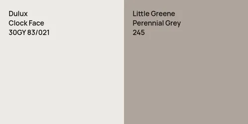 30GY 83/021 Clock Face vs 245 Perennial Grey