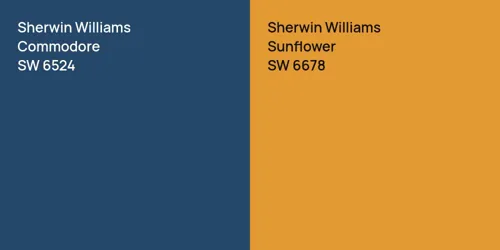 SW 6524 Commodore vs SW 6678 Sunflower