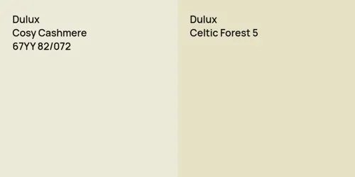 67YY 82/072 Cosy Cashmere vs null Celtic Forest 5