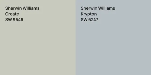 SW 9646 Create vs SW 6247 Krypton