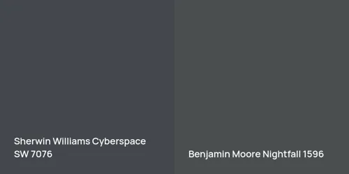 SW 7076 Cyberspace vs 1596 Nightfall