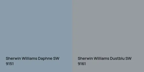 SW 9151 Daphne vs SW 9161 Dustblu