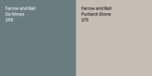 299 De Nimes vs 275 Purbeck Stone